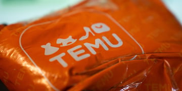 Package from Chinese e-commerce retailer Temu