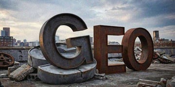 the text _seo_ but the s is getting squeezed by the letter g