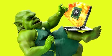 troll monitor explosion chip ai