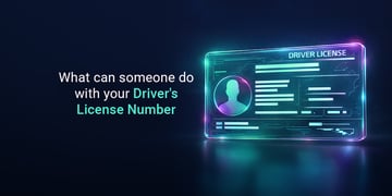 what can someone do with your drivers license number