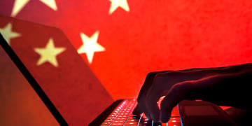 chinese hackers flag computer hands