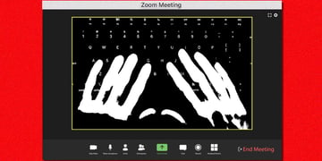 fake Zoom update