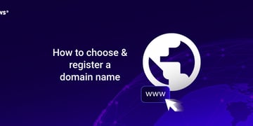 how to choose and register a domain name
