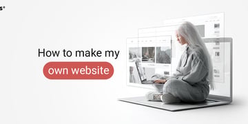 how to make my own website