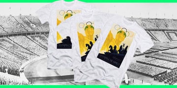 IOC T-shirts commemorating 1936 Berlin Olympic Games