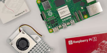 Raspberry Pi 5 with accesssories