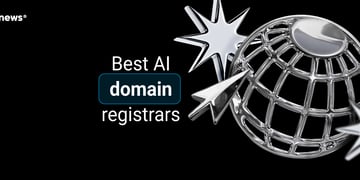 Best AI domain registrars featured image