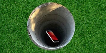 a phone with the china flag