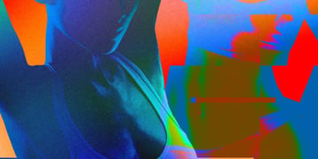 Two women's figures wearing a croptops