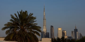 The Burj Khalifa skyscraper
