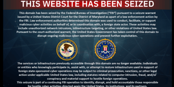 FBI Handala seizure banner