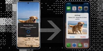 Samsung to Apple airdrop