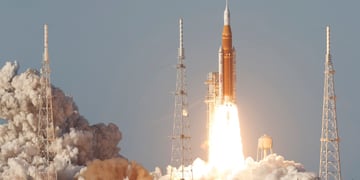 NASA Artemis II liftoff