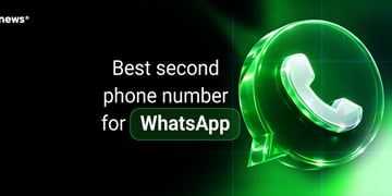 Best second phone number for WhatsApp