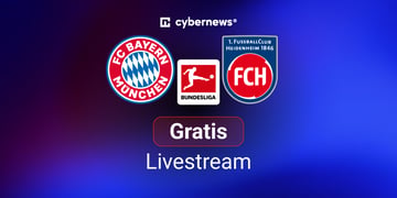 FC Bayern vs. Heidenheim, Logos, Bundesliga, blau