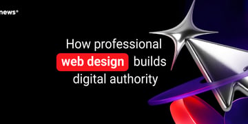 How professional web design builds digital authority