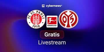 St. Pauli gegen Mainz 05, Team Logos, Bundesliga, blau
