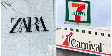 Zara, 7-Eleven, Carnival Cruise
