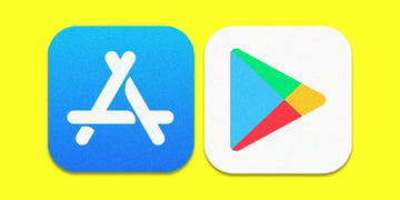 apple app store google play store