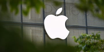 General view of the new Apple Ginza building in Tokyo's Ginza district