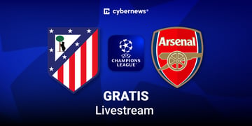Atlético vs. Arsenal, Team Logos, Gratis-Livestream, blau