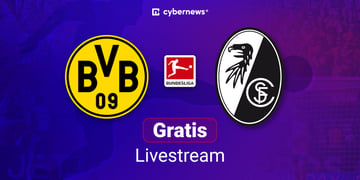 BVB vs. SC Freiburg, Team Logos, Livestream