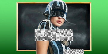 robotic woman