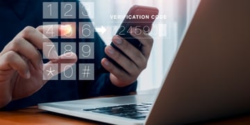 2FA verification code sent to phone