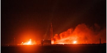 Blue Origin New Glenn rocket explosion