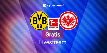 Borussia Dortmund, Eintracht Frankfurt, Logos, blau