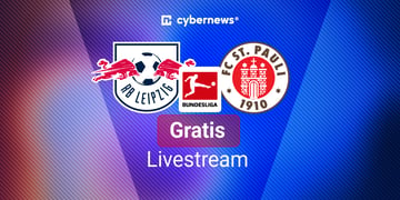 RB Leipzig vs. St Pauli, Logos, Bundesliga kostenlos schauen, blau