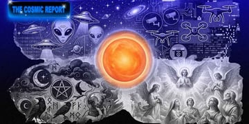 A flurry of aliens and religious imagery in the cosmos.