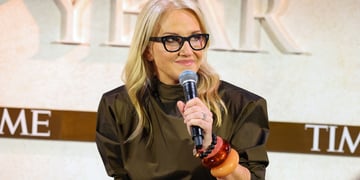 Mel Robbins speaks onstage at the 2026 TIME Women of the Year Leadership Forum