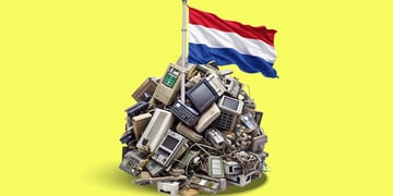 mountain of devices netherlands flag