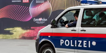 police van eurovision sign picture alliance