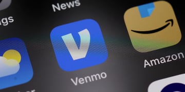 The Venmo app is displayed on an iPhone screen