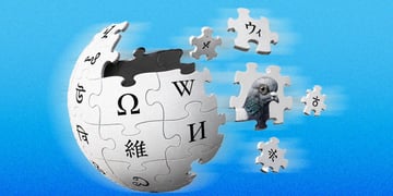A jigsaw piece globe with a pigeon head piece on the loose.