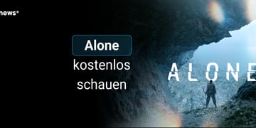 Alone, Survival-Serie, Höhle mit Schriftzug
