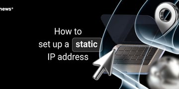 How to set up static IP address