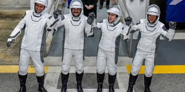 International Space Station launch crew