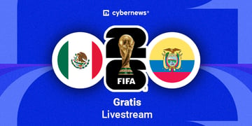 Mexiko vs. Ecuador, Flaggen rund, Livestream, blau