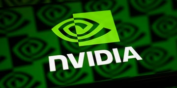 Nvidia logo vivid green