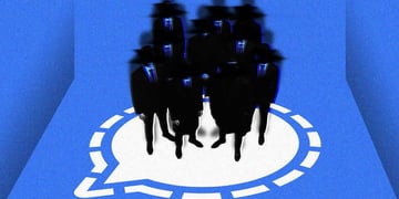 people with costumes and Signal logo