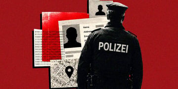 A German police officer, concept of personal data