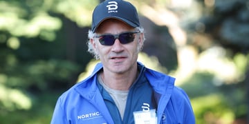 CEO of Palantir Technologies Alex Karp attends the Allen & Company Sun Valley Conference