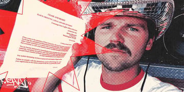 musician with cease and desist letter