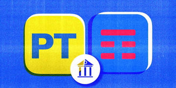 The logos of Poste Italiane and Telecom Italia