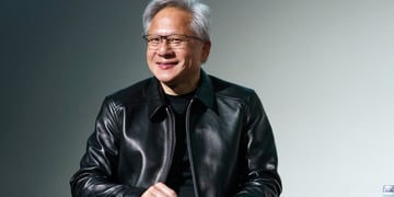 NVIDIA Corp. CEO Jensen Huang attends a joint press conference