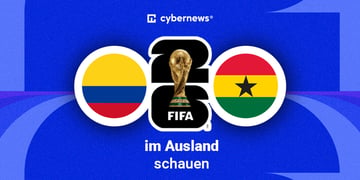 Kolumbien vs. Ghana, Gratis-Livestream im Ausland, blau