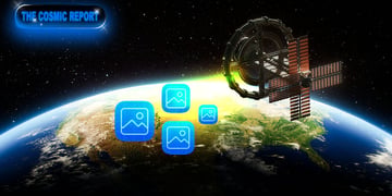 Satellite images.
